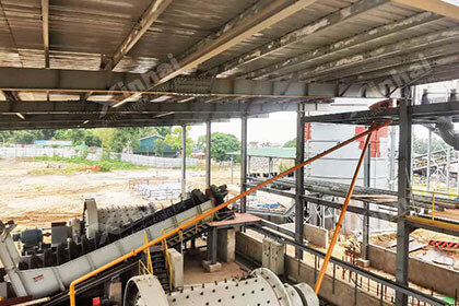 Myanmar 500tpd mineral dressing plant project site 1